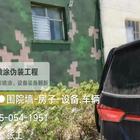 克孜勒苏柯尔克孜数码迷彩漆施工